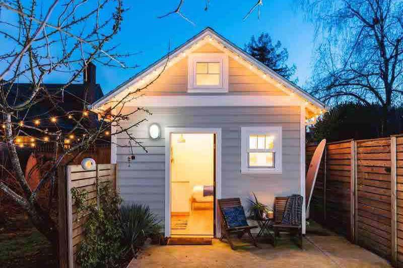 Portland Tiny House interior