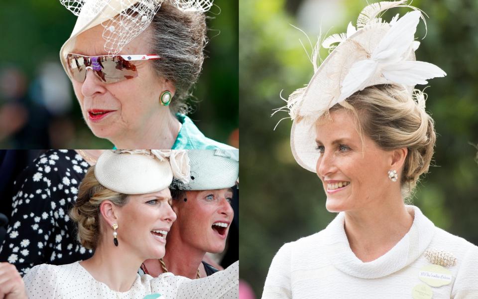  Princess Anne, Zara Tindall and Sophie, Countess of Wessex - Getty Images