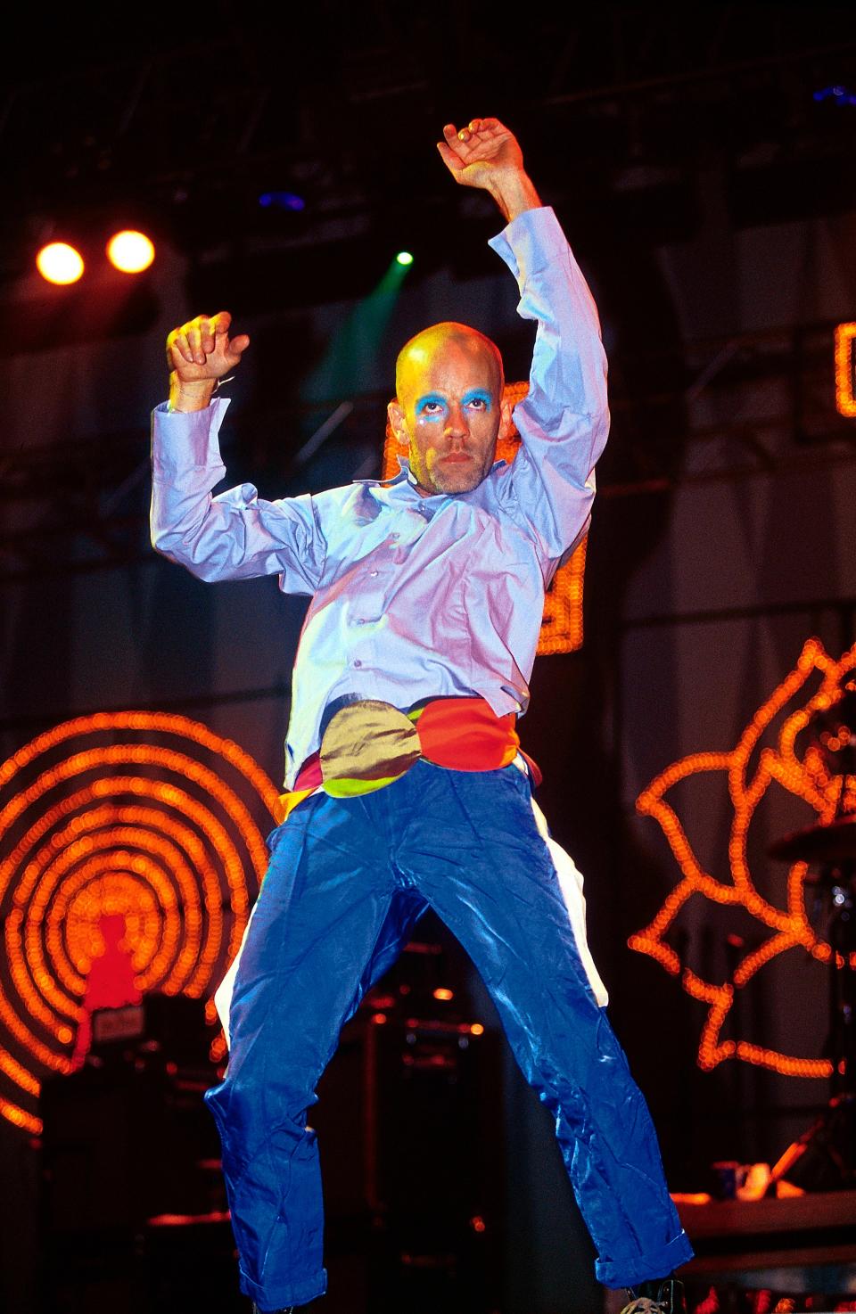 ONSTAGE WITH R.E.M. AT GLASTONBURY, JUNE 1999