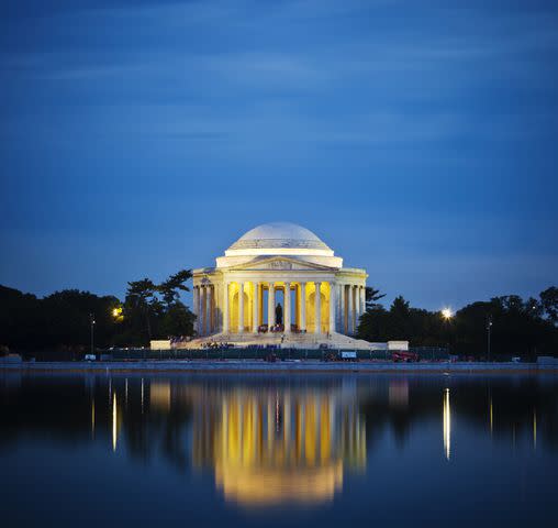 <p>Getty Images</p> Thomas Jefferson Memorial