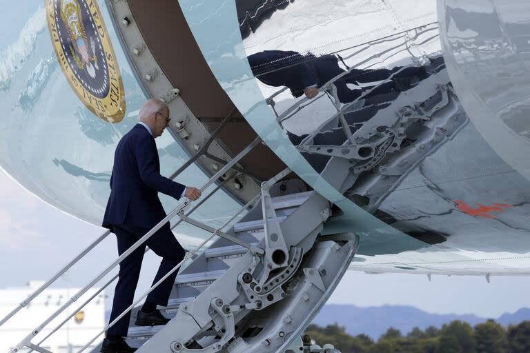 El presidente Joe Biden, en Las Vegas. (AP/Susan Walsh)