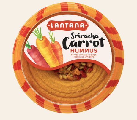 Lantana Foods Sriracha Carrot Hummus