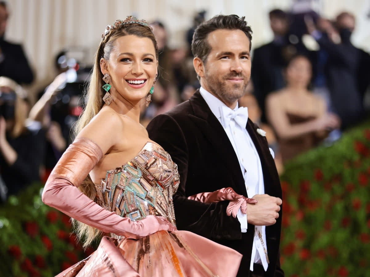 Blake Lively and Ryan Reynolds met while filming ‘Green Lantern’ (Getty Images)