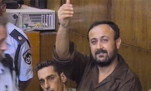 <span>A future of political respectability? … Marwan Barghouti in a still from Tomorrow's Freedom.</span><span>Photograph: Journeyman Pictures</span>