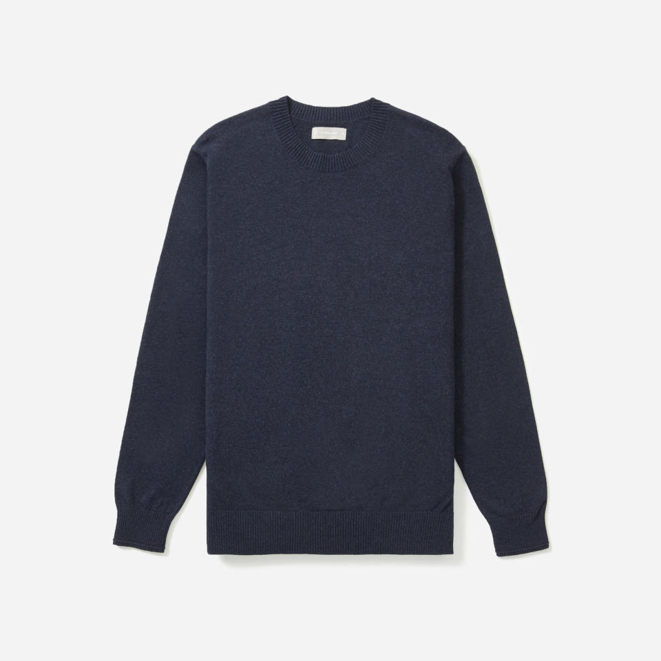 <p><a href="https://go.redirectingat.com?id=74968X1596630&url=https%3A%2F%2Fwww.everlane.com%2Fproducts%2Fmens-no-sweat-cotton-sweater-heather-midnight&sref=https%3A%2F%2Fwww.menshealth.com%2Fstyle%2Fg37793752%2Fbest-sweaters-for-men%2F" rel="nofollow noopener" target="_blank" data-ylk="slk:Shop Now;elm:context_link;itc:0;sec:content-canvas" class="link ">Shop Now</a></p><p>No-Sweat Sweater</p><p>everlane.com</p><p>$88.00</p>