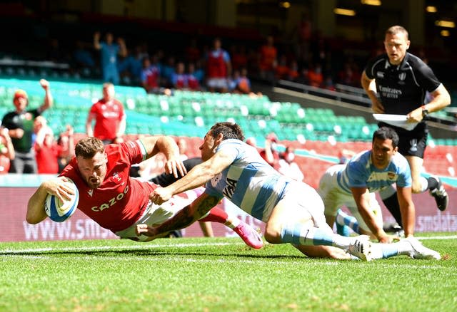 Owen Lane opens the scoring