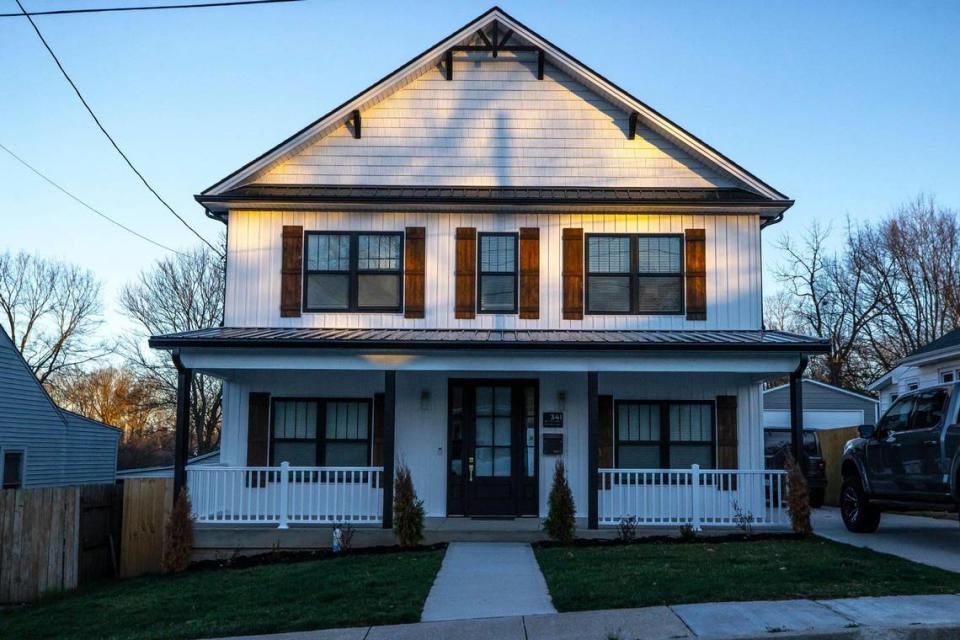 341Sherman Avenue, is photographed in Lexington, Ky., on Sunday, March 10, 2024. There are at least 40 short-term rental between Henry Clay Boulevard and Walton Road, according to city records.