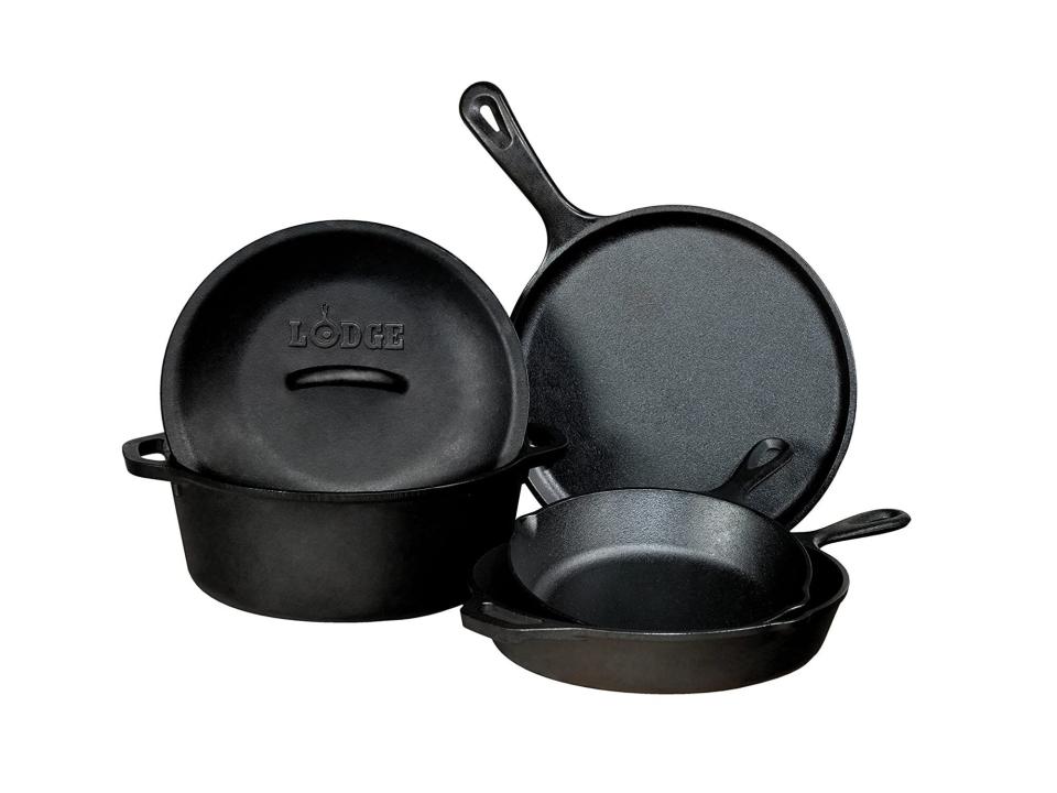 Lodge Cast-Iron Cookware Set