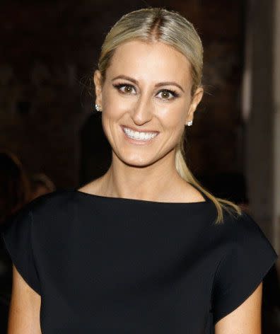 Roxy Jacenko walked out of Big Mama’s restaurant at 6pm with family members before the alleged incident. Photo: Supplied