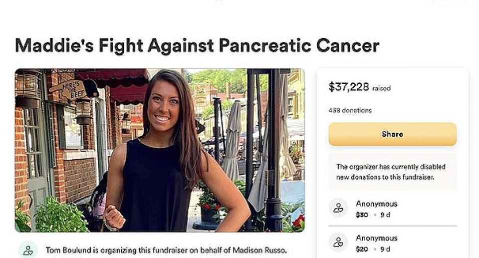 Maddie Russo’s GoFundme page received more than $37,000 in donations (GoFundme)