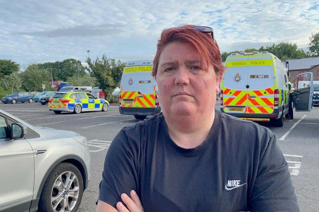 Former HGV driver from Cwmbran Vicky Stamper