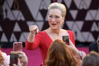 <p>Du auch hier? Nach 21 Nominierungen ist der Oscar-Red-Carpet für Meryl Streep voller bekannter Gesichter. (Bild: Getty Images) </p>