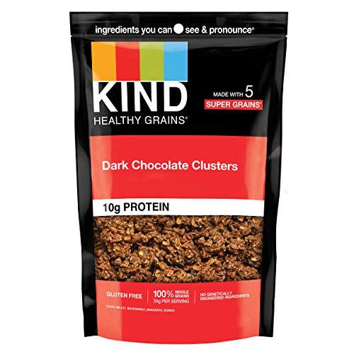 7) Dark Chocolate Clusters Granola