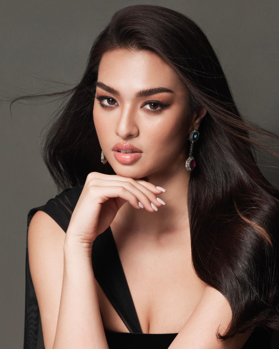 A headshot of Miss Thailand 2021.