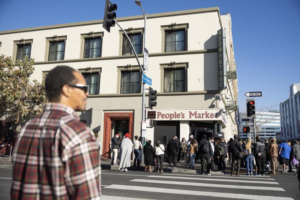 Exterior view of Skid Row People's Market