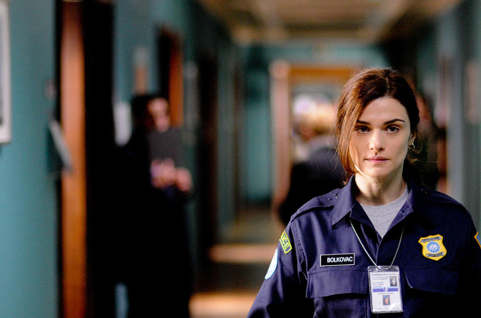<b>The Whistleblower</b><br> Rachel Weisz stars as a UN police officer in this political thriller that finds her caught in the midst of corruption and sex trafficking in Bosnia.