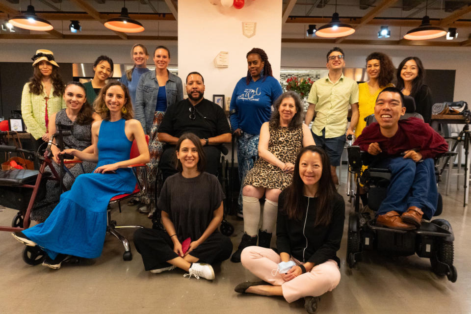 The Open Style Lab <em>"Exploring Accessible Footwear Design" workshop.</em><p>Photo: Courtesy of Open Style Lab</p>
