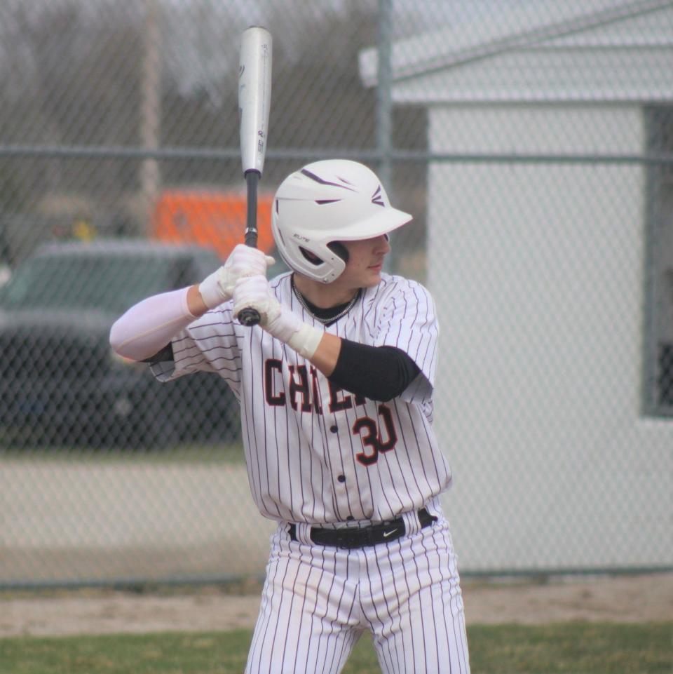 Cheboygan senior Eli Couture recently earned a spot on the All-Straits Area Conference baseball first team.