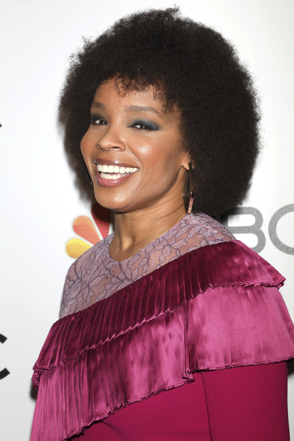 FILE - In this Jan. 23, 2020 file photo, Amber Ruffin attends the NBC midseason 2020 press day party in New York on Jan. 23, 2020. Peacock is launching a pair of weekly late-night comedy series with Larry Wilmore and Ruffin. (Photo by Greg Allen/Invision/AP, File)