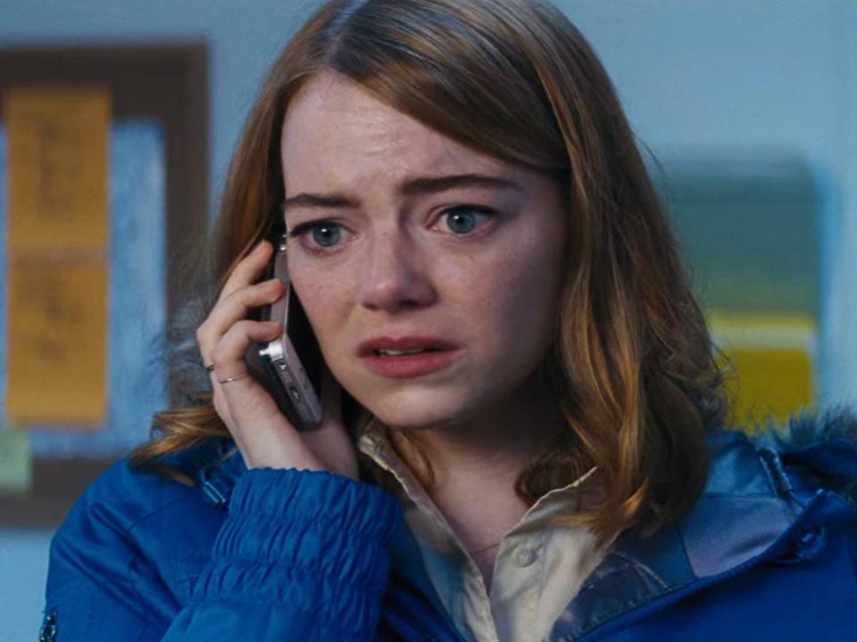 Emma Stone as Mia Dolan in "La La Land."