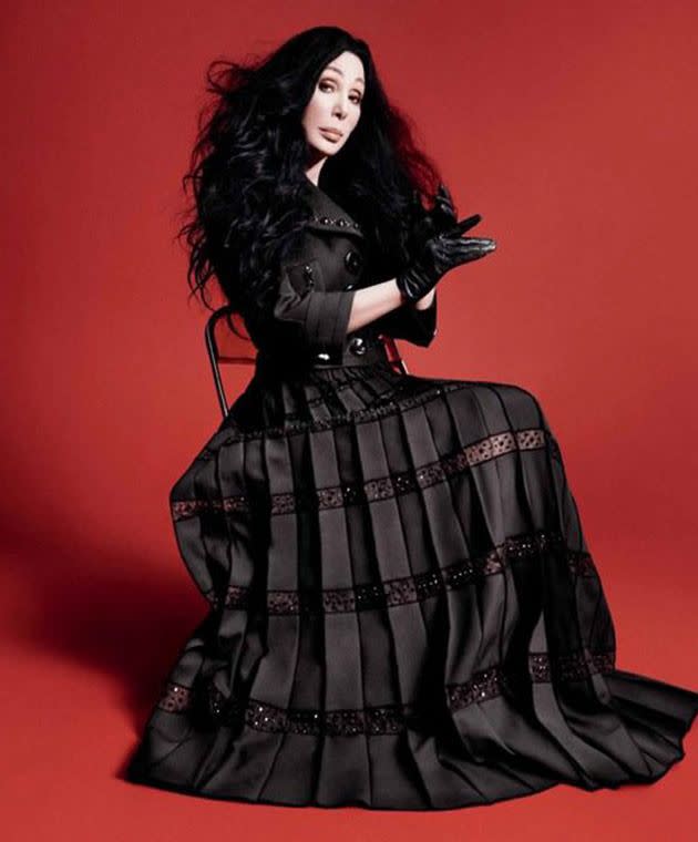 Cher for Marc Jacobs. Photo: David Sims.