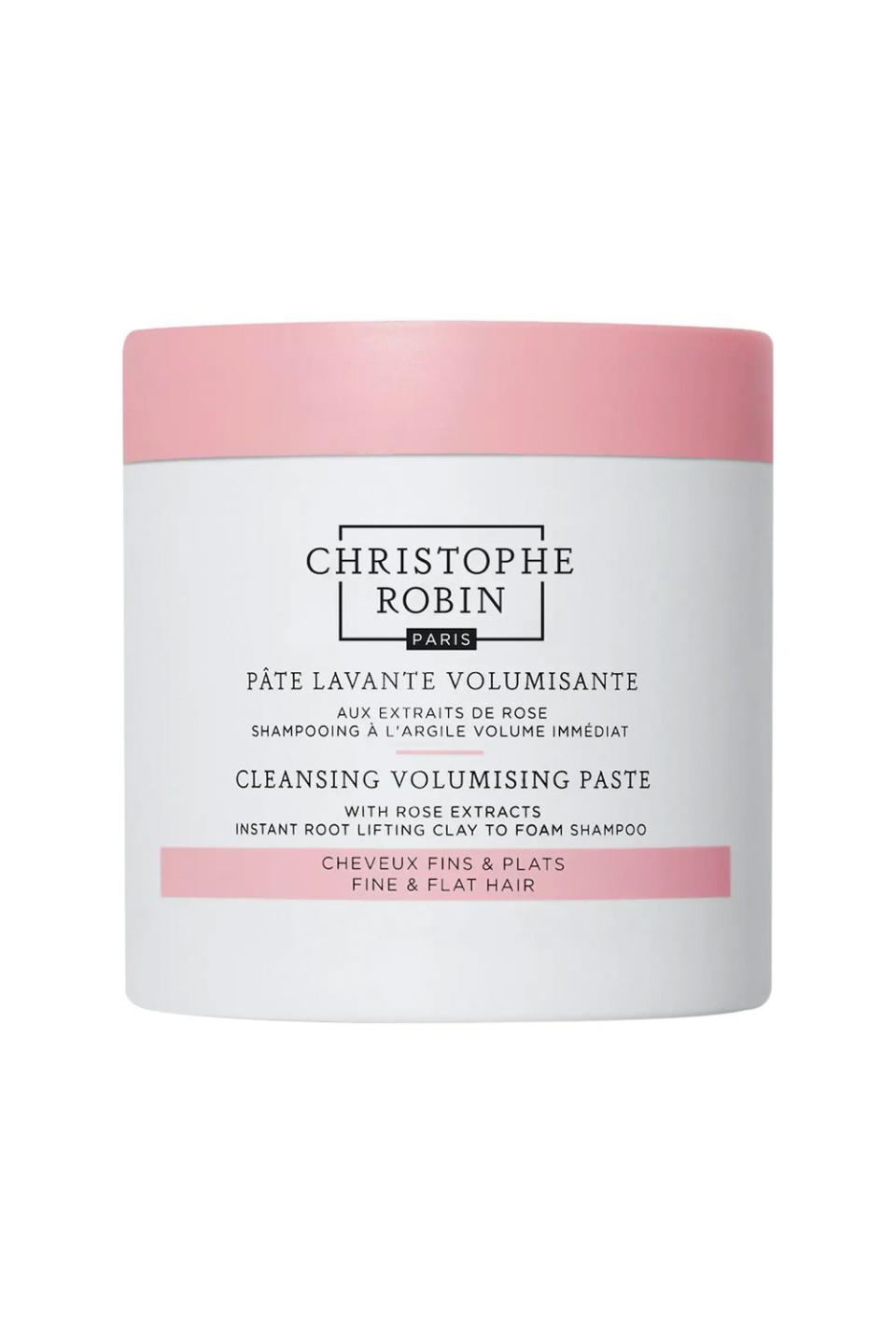 <p><a href="https://go.redirectingat.com?id=74968X1596630&url=https%3A%2F%2Fwww.sephora.com%2Fproduct%2Fvolume-shampoo-paste-with-rassoul-clay-and-rose-extracts-P419022&sref=https%3A%2F%2Fwww.cosmopolitan.com%2Fstyle-beauty%2Fbeauty%2Fg28829338%2Fbest-shampoo-for-fine-hair%2F" rel="nofollow noopener" target="_blank" data-ylk="slk:Shop Now;elm:context_link;itc:0;sec:content-canvas" class="link ">Shop Now</a></p><p>Cleansing Volumising Paste</p><p>$53.00</p><p>sephora.com</p><span class="copyright">Christophe Robin</span>