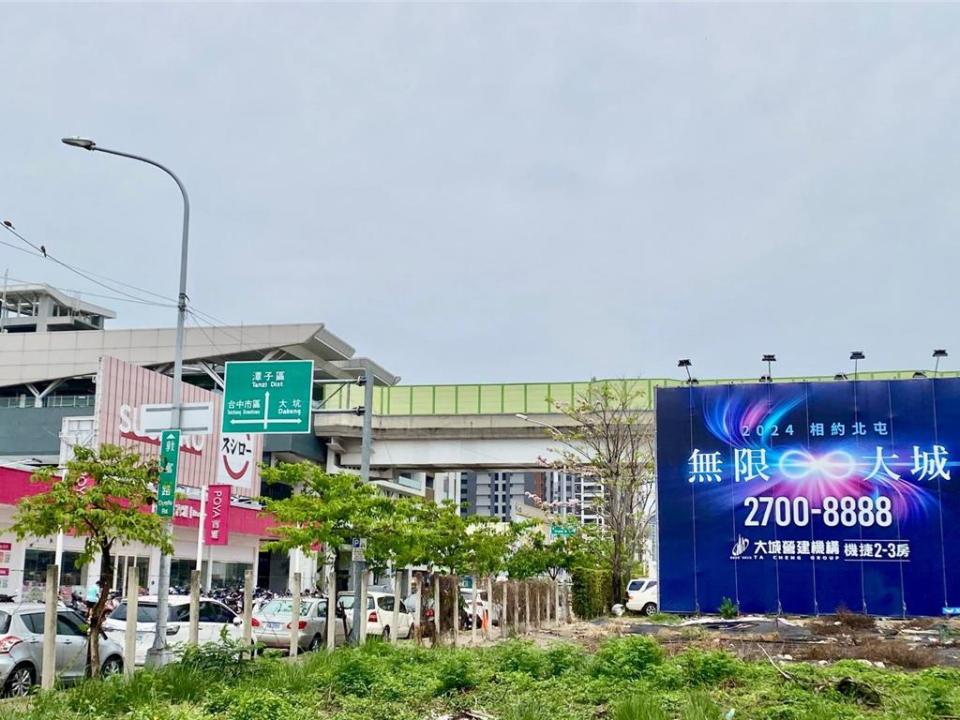 台中捷運宅漲勢凌厲，下一波推案潮也風起雲湧，北屯機捷特區備受矚目。圖／曾麗芳