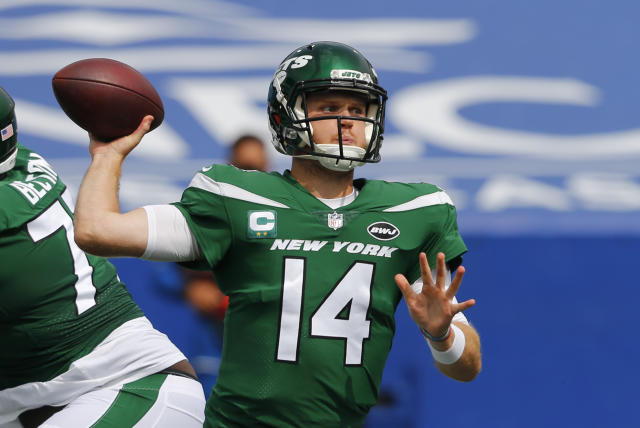 New York Jets QB Sam Darnold will not practice Thursday; Breshad Perriman  limited