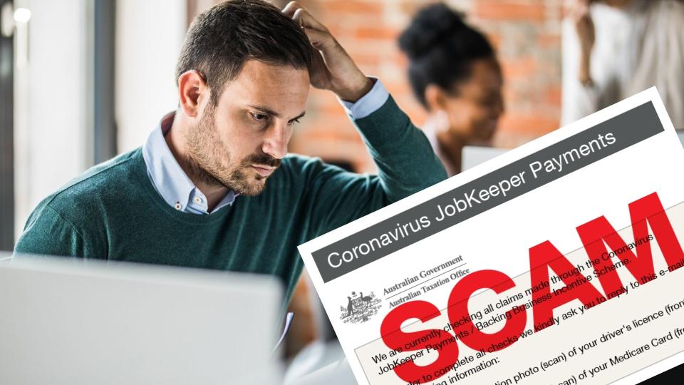 Don't fall for this scam, the ATO is warning. Images: Getty, ATO
