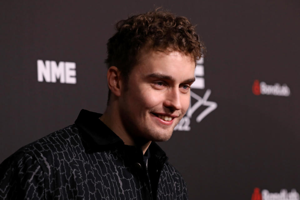 LONDON, ENGLAND - MARCH 02: Sam Fender attends the NME Awards 2022 at O2 Academy Brixton on March 02, 2022 in London, England. (Photo by Tristan Fewings/Getty Images)