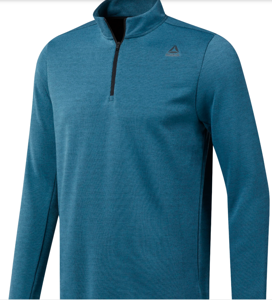 Doubleknit Quarter-Zip Sweatshirt