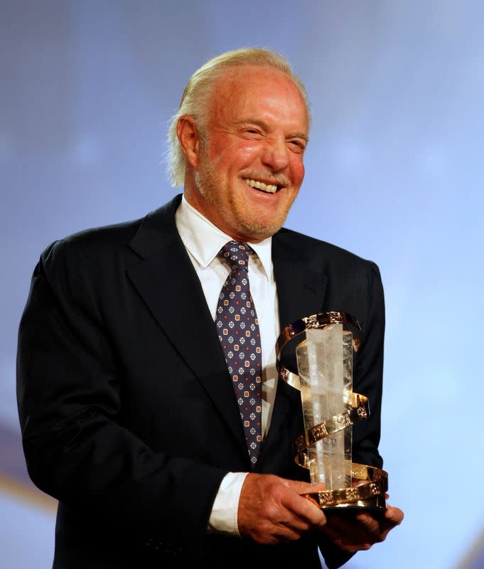 FILE PHOTO: U.S actor James Caan holds his career tribute at the 10th Marrakesh Film Festival,