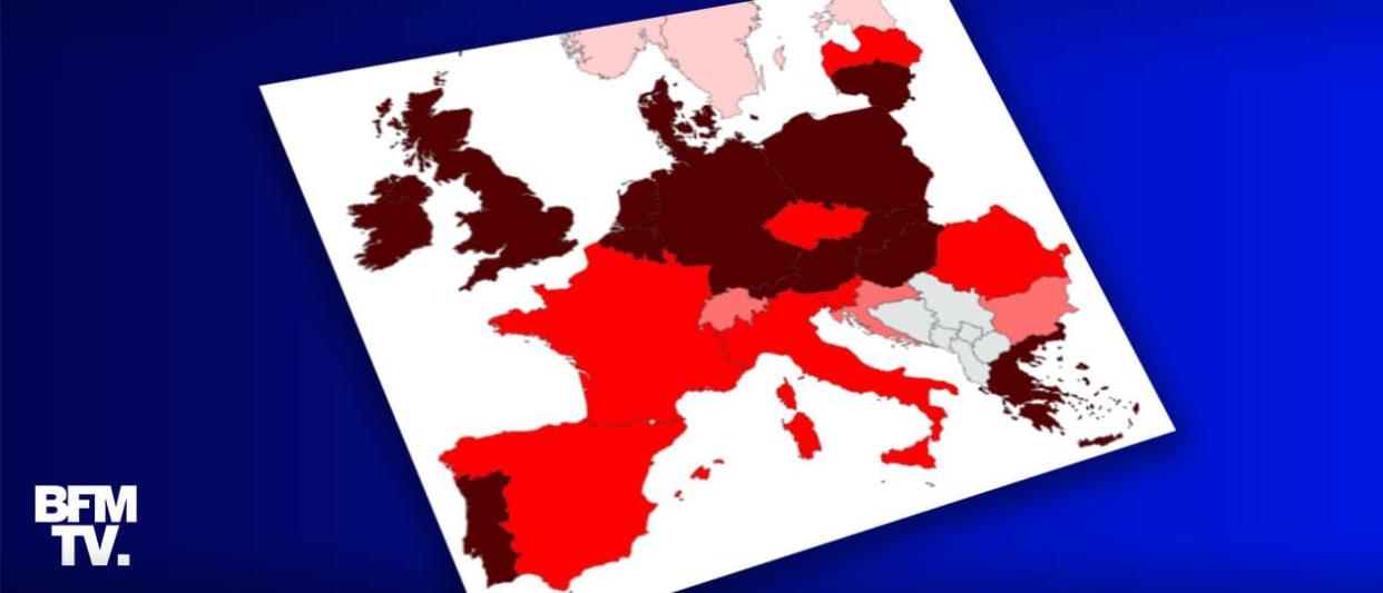 CARTE. Confinement, couvre-feu... Quelles mesures les pays européens prennent-ils face au Covid-19? - BFMTV