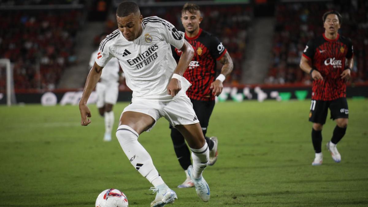 Real Madrid draws against Mallorca in Mbappe’s league debut