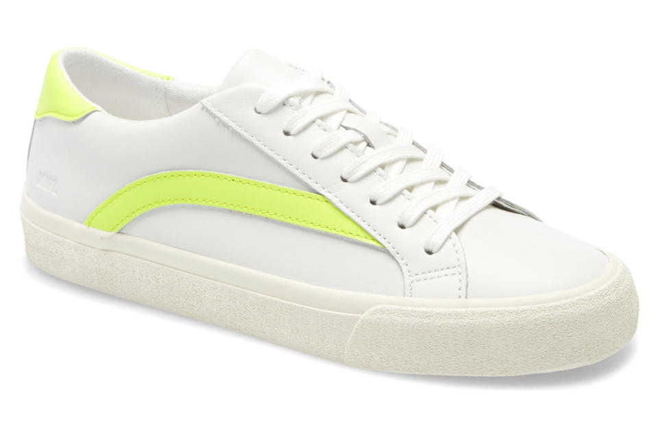 madewell sneakers, yellow