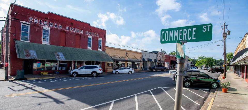 Fort Gaines, shown here on Thursday, May 14, 2020, is the seat of Clay County, Georgia, and used to have a hospital until the 1980s. It closed. So did the all the pharmacies. Dr. Karen Kinsell is the last physician in the county now. (Mickey Welsh/ Montgomery Advertiser)