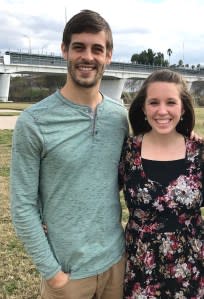 That Red Dress! Jill Duggar Celebrates Husband Derick Dillard’s Law School Graduation