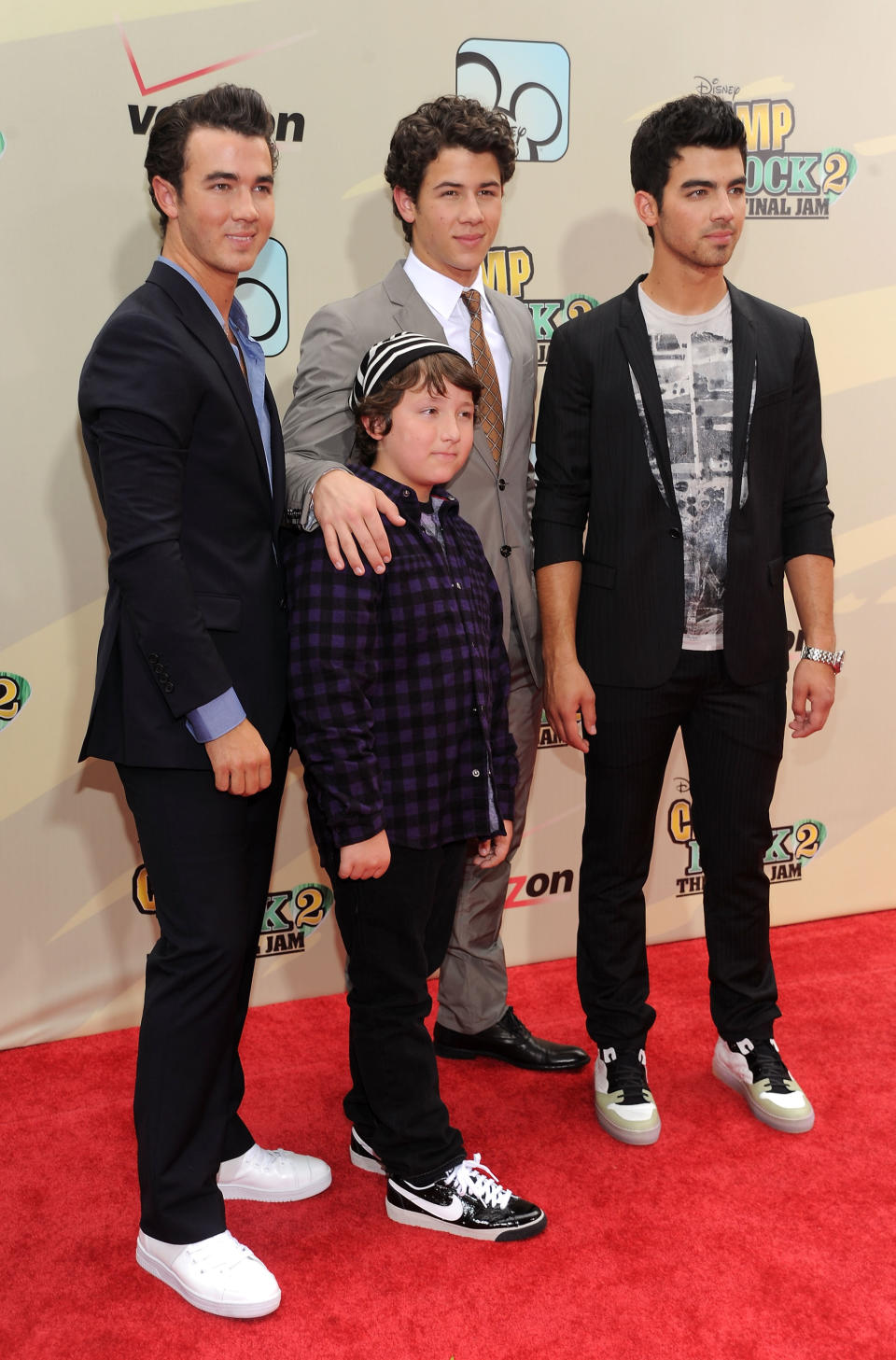 the 4 brothers on the red carpet