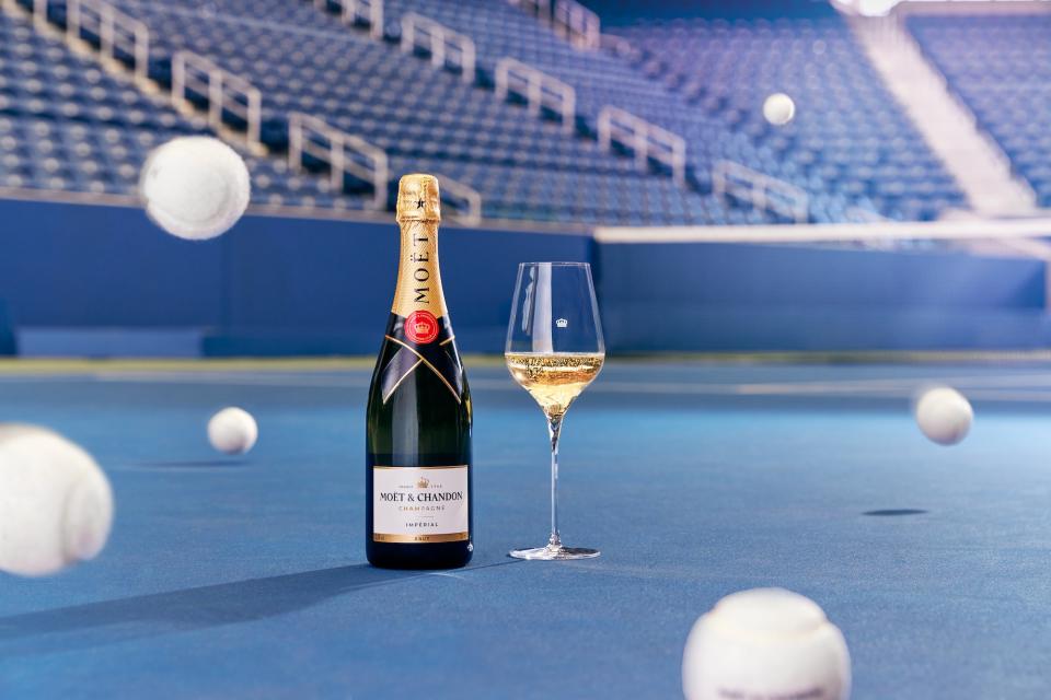 Moët & Chandon for the U.S. Open