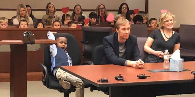 Michael Clark Jr.'s adoption hearing