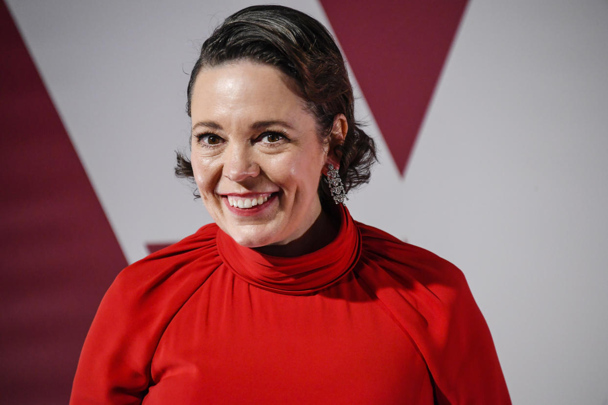 Olivia Colman is backing the calls for a 'gadget tax'. (Photo by Alberto Pezzali-Pool/Getty Images)