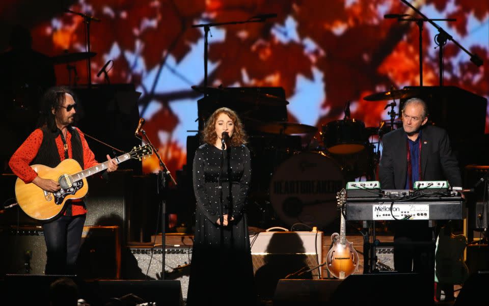 Regina Spektor also performed at the event. Source: Getty