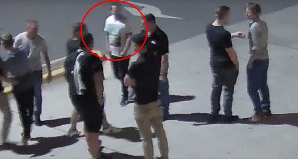 Police are searching for a man wearing a white T-shirt and dark pants. Photo: ACT Police