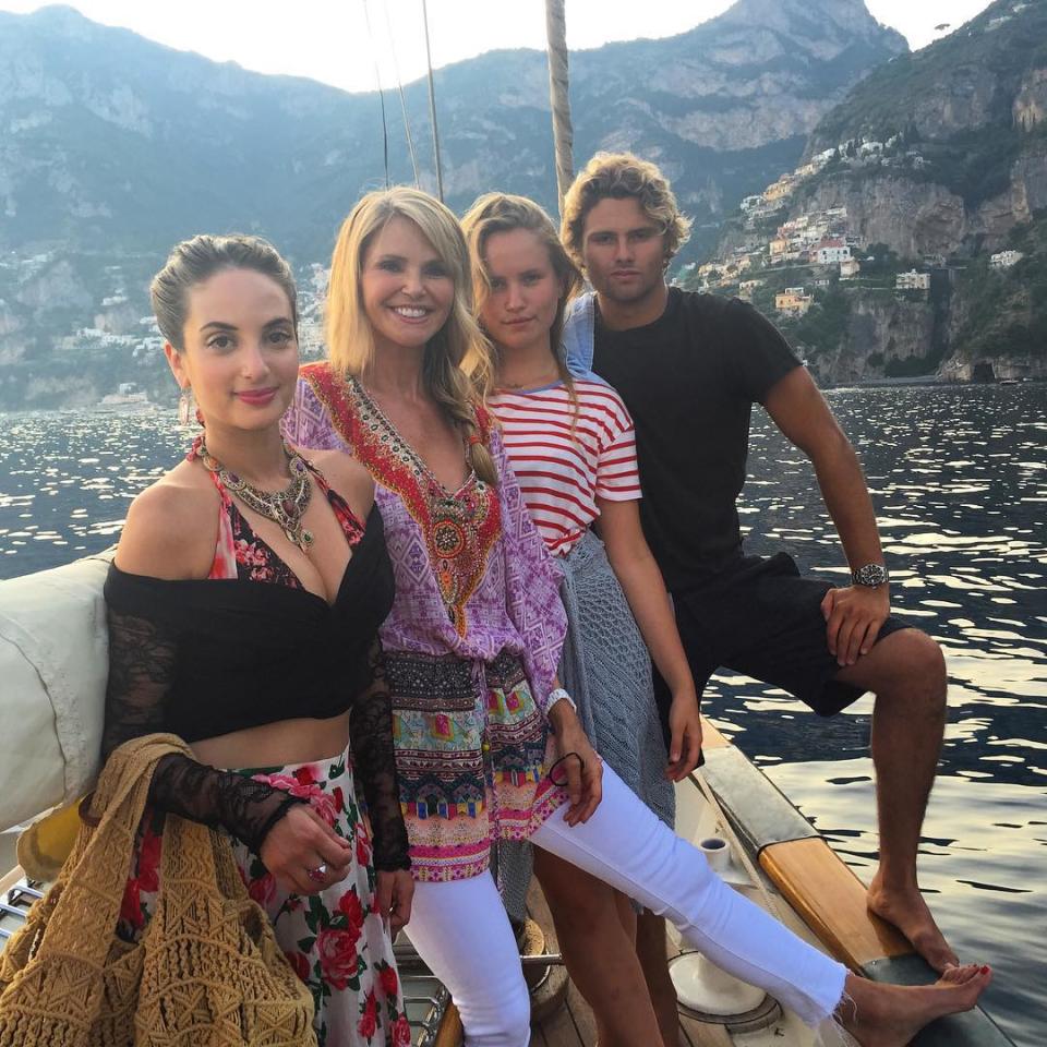 Looking <em>good</em>, Christie Brinkley! The legendary supermodel looked incredible during her recent family trip to Italy, pretty much ageless in a white bikini showing off her flawless bod. ... She's 61?! <strong>WATCH: Christie Brinkley Strips for Safety</strong> "We are approaching Stromboli, a volcano that is a sight to behold at night!" she explained about the gorgeous shot. "We have been in the most gorgeous and remote areas of Italy the past couple days. ... These natural wonders will make you want to protect our ocean waters all over this magnificent planet, and inspire dreamers!" It's safe to say Christie is as beautiful as ever these days. Christie has been documenting her enviable Italian vacay with her three children -- Alexa Ray, Jack, and Sailor -- on Instagram. Check out her handsome 20-year-old son Jack modeling shirtless in the picturesque setting. Of course, Christie also proudly shared pics of her girls, Alexa, 29, and Sailor, 16. The Brinkley family vacation definitely looks like the trip of all our dreams. Activities included cliff-diving and lots of amazing sight-seeing. Is this not one of the most gorgeous families you've ever seen?! <strong>NEWS: Christie Brinkley and Her Ex-Husband's Other Ex-Wife Kiss And Make Up</strong> Hopefully though, this vacation was accident-free -- In April, Christie suffered a black eye trying to save a bird during her vacation to Parrot Cay in Turks and Caicos. Watch below: