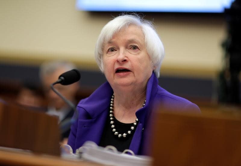 Federal Reserve Chairman Janet Yellen delivers the semi-annual testimony on the "Federal Reserve's Supervision and Regulation of the Financial System" before the House Financial Services Committee in Washington, U.S., September 28, 2016. REUTERS/Joshua Roberts