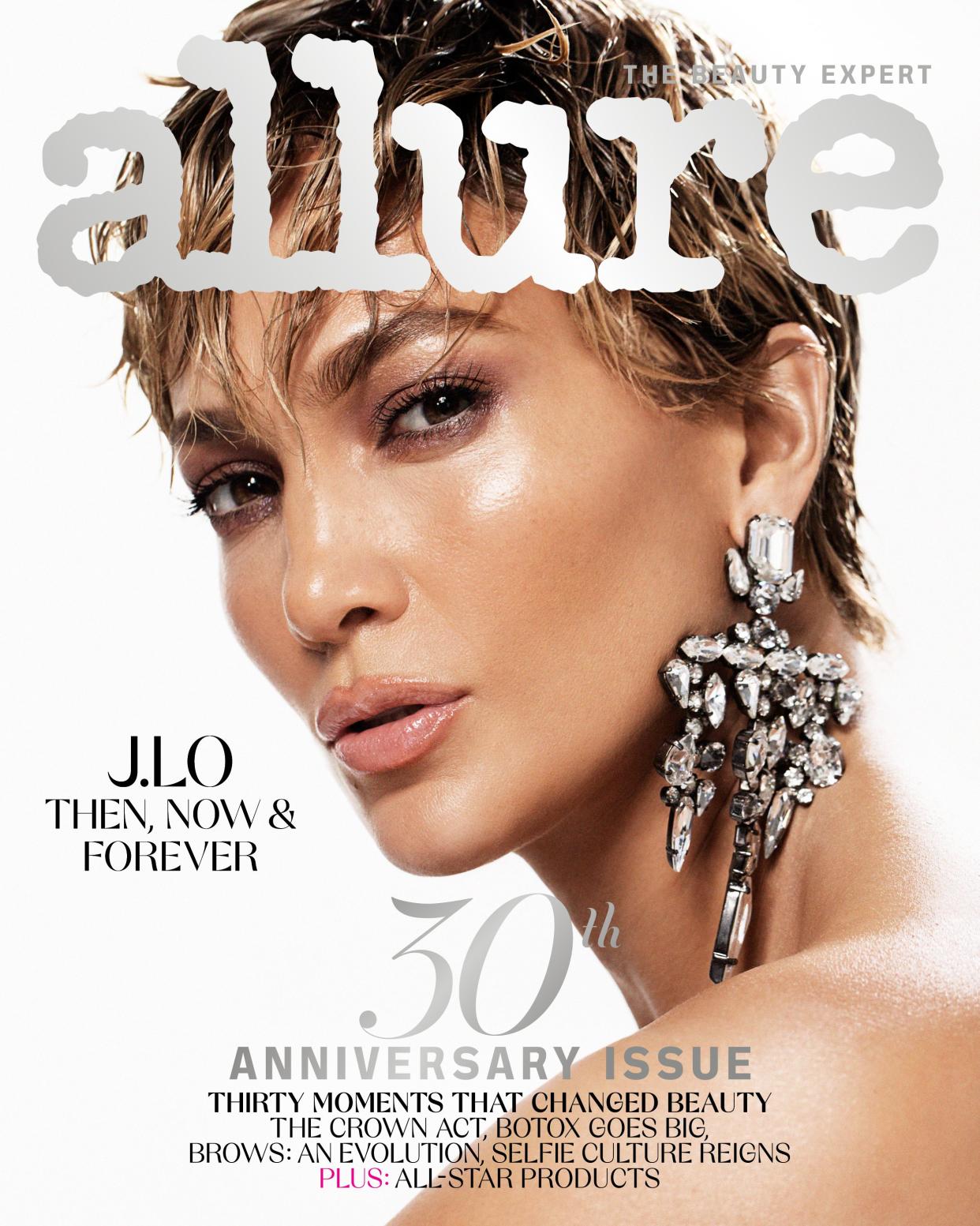 Jennifer Lopez, 51, stuns on the cover of Allure's 30th Anniversary Issue for March 2021. She talks about family life in quarantine, the Black Lives Matter movement and the 2020 presidential election.