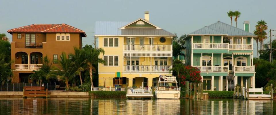 Three Gulf Coast Homes on the Intercoastal  Waterway.