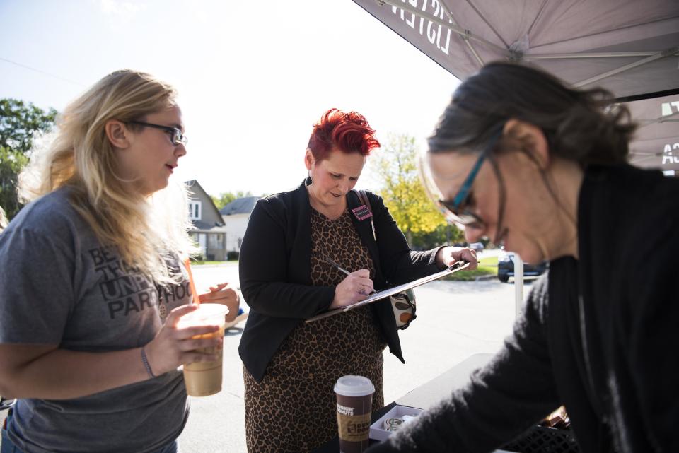 Hillary Frey signs up Heaven Chamberlain and Heather Ryan to be interviewed.