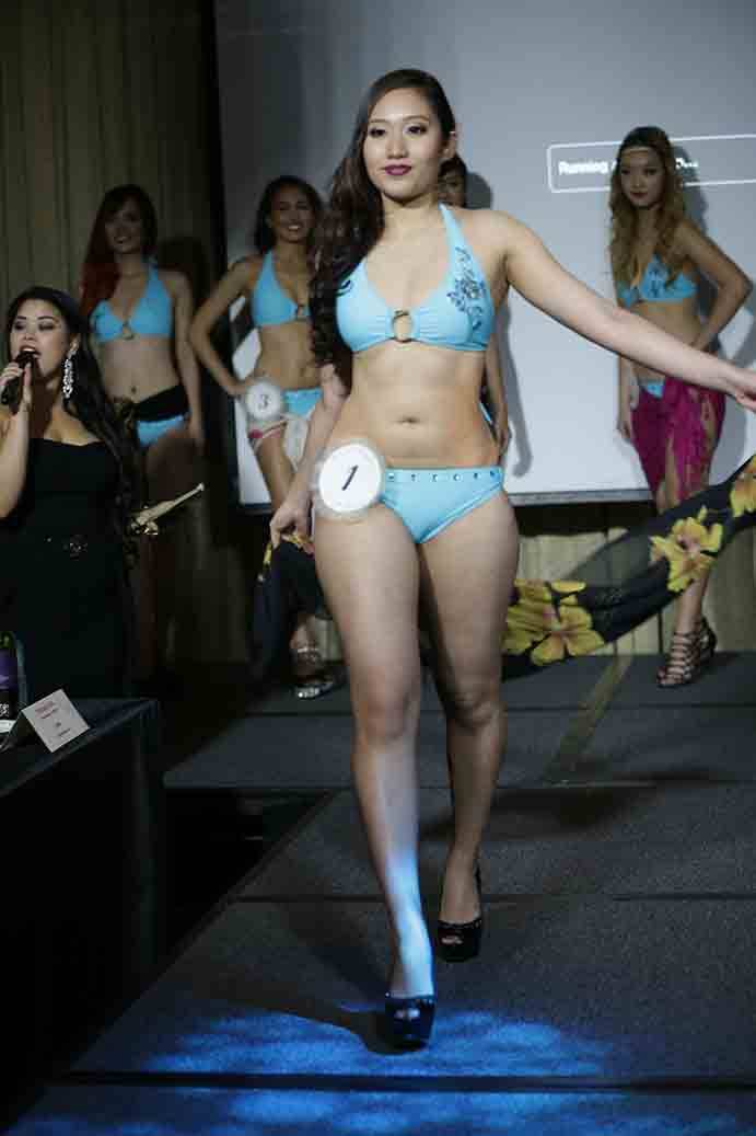 Vanessa Rani in her swimwear. (Photo: Yahoo Singapore)