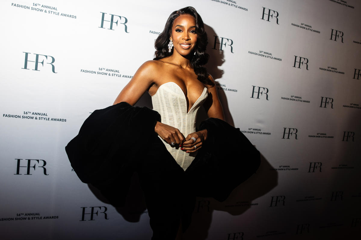 Kelly Rowland Does Power Dressing for Louis Vuitton Menswear Show